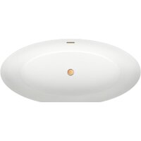 Ванна Wellsee Grand Prix 186x88,5 235601004 (отдельностоящая ванна белый глянец, экран, ножки, сифон-автомат золото) - Превью изображения №4 — Интернет-магазин samo.by