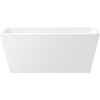Ванна Wellsee Graceful Pro 140x74 230901002 (отдельностоящая ванна белый глянец, экран, ножки, сифон-автомат глянцевый белый) - Превью изображения №3 — Интернет-магазин samo.by