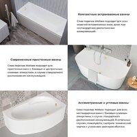 Сифон Wellsee Useful Extras 231915000 (белый/золото) - Превью изображения №8 — Интернет-магазин samo.by