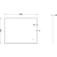 Roxen Зеркало Sigma 510210-90GM 90x70 - Превью изображения №6 — Интернет-магазин samo.by
