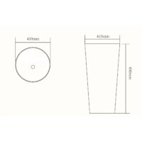 Умывальник SantiLine SL-4012MB - Превью изображения №2 — Интернет-магазин samo.by