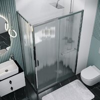 Душевой уголок Grossman Style 110x70x195 120.K33.05.1170.10.02 (хром/стекло шиншилла) - Превью изображения №11 — Интернет-магазин samo.by