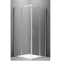 Veconi 90x90 RV101-90-01-C5 (стекло прозрачное/хром)