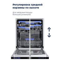 Встраиваемая посудомоечная машина MAUNFELD MLP 12IM - Превью изображения №32 — Интернет-магазин samo.by