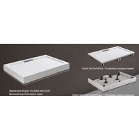 Душевой поддон WeltWasser TRS 10090 Stone-WT 100x90 - Превью изображения №3 — Интернет-магазин samo.by