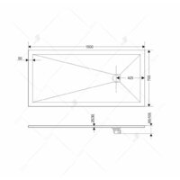 Душевой поддон RGW ST-0157W 16152715-01 70x150 - Превью изображения №3 — Интернет-магазин samo.by