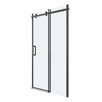 Душевая дверь Grossman Classic 100x195 100.K33.04.100.21.00 (черный матовый/стекло прозрачное) - Превью изображения №2 — Интернет-магазин samo.by