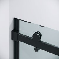Душевая дверь Grossman Classic 100x195 100.K33.04.100.21.00 (черный матовый/стекло прозрачное) - Превью изображения №4 — Интернет-магазин samo.by
