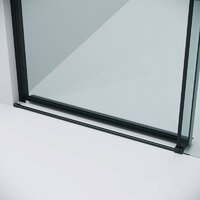 Душевая дверь Grossman Classic 100x195 100.K33.04.100.21.00 (черный матовый/стекло прозрачное) - Превью изображения №6 — Интернет-магазин samo.by