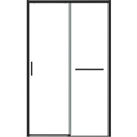 Grossman Style 130x195 100.K33.05.130.21.00 (черный матовый/стекло прозрачное)