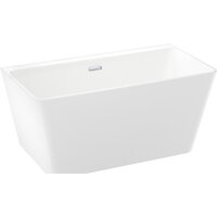 Ванна Wellsee Graceful Pro 140x74 230901001 (отдельностоящая ванна белый глянец, экран, ножки, сифон-автомат хром) - Превью изображения №2 — Интернет-магазин samo.by