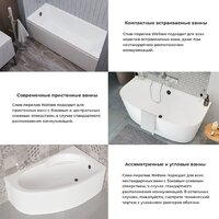 Сифон Wellsee Useful Extras 231914000 (белый/матовый черный) - Превью изображения №8 — Интернет-магазин samo.by