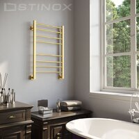 Полотенцесушитель Stinox Classic 50x80 cl80zs (золото сатин) - Превью изображения №2 — Интернет-магазин samo.by