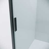 Душевой уголок Grossman Style 110x70x195 120.K33.05.1170.21.00 (черный матовый/прозрачное стекло) - Превью изображения №3 — Интернет-магазин samo.by