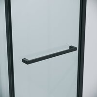 Душевой уголок Grossman Style 110x70x195 120.K33.05.1170.21.00 (черный матовый/прозрачное стекло) - Превью изображения №2 — Интернет-магазин samo.by