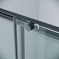Душевой уголок Grossman Style 110x70x195 120.K33.05.1170.21.00 (черный матовый/прозрачное стекло) - Превью изображения №6 — Интернет-магазин samo.by
