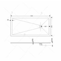 Душевой поддон RGW ST-0139G 16152913-02 90x130 - Превью изображения №4 — Интернет-магазин samo.by