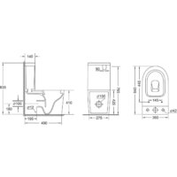 Унитаз напольный Grossman GR-4407SQ - Превью изображения №14 — Интернет-магазин samo.by