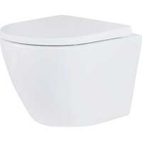 Унитаз подвесной Roxen Antares One Rimless 6 в 1 StounFix Dual Fresh 560993 (кнопка: матовая) - Превью изображения №5 — Интернет-магазин samo.by