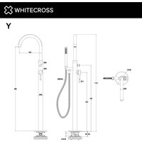 Смеситель Whitecross Y1233CPB (брашированная медь) - Превью изображения №3 — Интернет-магазин samo.by