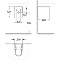 Полупьедестал для умывальника Grohe 39201000 - Превью изображения №4 — Интернет-магазин samo.by