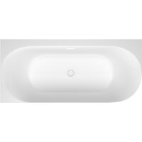 Ванна Wellsee Collaro 170x80 28910302R (пристенная ванна (левая) белый глянец, экран, ножки, сифон-автомат глянцевый белый) - Превью изображения №4 — Интернет-магазин samo.by