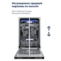 Встраиваемая посудомоечная машина MAUNFELD MLP 08B - Превью изображения №29 — Интернет-магазин samo.by
