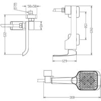 Смеситель Raglo R02.30.09 - Превью изображения №2 — Интернет-магазин samo.by