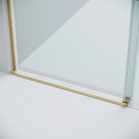Душевая дверь Grossman Classic 100x195 100.K33.04.100.32.00 (золото сатин/стекло прозрачное) - Превью изображения №6 — Интернет-магазин samo.by