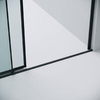 Душевая дверь Grossman Galaxy 110x195 100.K33.01.110.21.00 (черный матовый/стекло прозрачное) - Превью изображения №6 — Интернет-магазин samo.by