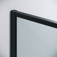 Душевая дверь Grossman Galaxy 110x195 100.K33.01.110.21.00 (черный матовый/стекло прозрачное) - Превью изображения №5 — Интернет-магазин samo.by