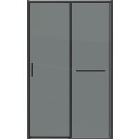 Grossman Style 130x195 100.K33.05.130.21.10 (черный матовый/стекло тонированное)