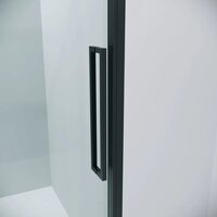 Душевой уголок Grossman Cosmo 110x100x195 120.K33.02.1110.21.00 (черный матовый/стекло прозрачное) - Превью изображения №2 — Интернет-магазин samo.by