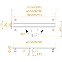 Трап/канал RGW Drain Leo-31 60213140-04 - Превью изображения №9 — Интернет-магазин samo.by