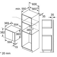 Микроволновая печь Bosch BFL554MS0 - Превью изображения №2 — Интернет-магазин samo.by