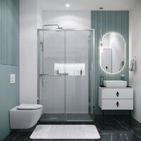 Душевой уголок Grossman Style 110x80x195 120.K33.05.1180.10.02 (хром/стекло шиншилла) - Превью изображения №8 — Интернет-магазин samo.by