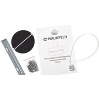 Кухонная вытяжка MAUNFELD Mersey 60 (нержавеющая сталь/черное стекло) - Превью изображения №15 — Интернет-магазин samo.by