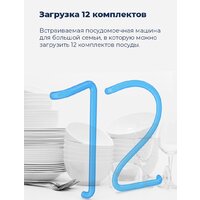 Встраиваемая посудомоечная машина MAUNFELD MLP 12S - Превью изображения №22 — Интернет-магазин samo.by