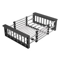 Кухонная мойка Roxen Stage Plus 560250-60-BS многофункциональная 8 в 1 (60*48/текстурный графит) - Превью изображения №7 — Интернет-магазин samo.by
