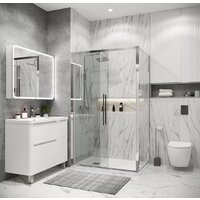 Душевой уголок Grossman Cosmo 120x90x195 120.K33.02.1290.10.00 (хром/прозрачное стекло) - Превью изображения №8 — Интернет-магазин samo.by