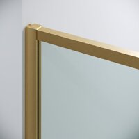 Душевая дверь Grossman Galaxy 110x195 100.K33.01.110.32.00 (золото сатин/стекло прозрачное) - Превью изображения №5 — Интернет-магазин samo.by