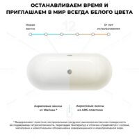 Ванна Wellsee Chic Riviera 179x84,5 236803004 (отдельностоящая ванна белый глянец, экран, ножки, сифон-автомат золото) - Превью изображения №7 — Интернет-магазин samo.by