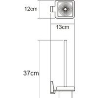 Ершик для унитаза Wasserkraft Abens K-3227 - Превью изображения №3 — Интернет-магазин samo.by