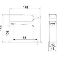 Смеситель Grossman Classic 510.K35.04.100 - Превью изображения №5 — Интернет-магазин samo.by