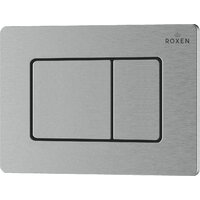 Унитаз подвесной Roxen Royal Matt в комплекте с инсталляцией StounFix Dual Fresh 6 в 1 968301 (кнопка: сатин) - Превью изображения №3 — Интернет-магазин samo.by
