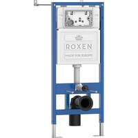 Унитаз подвесной Roxen Martin в комплекте с инсталляцией StounFix Dual Fresh 6 в 1 968524 (кнопка: белый/хром) - Превью изображения №3 — Интернет-магазин samo.by