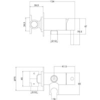 Гигиенический душ Roxen Santi 50094000-CH - Превью изображения №6 — Интернет-магазин samo.by