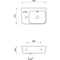 Умывальник Lavinia Boho Bathroom Sink Slim 33311060 - Превью изображения №6 — Интернет-магазин samo.by