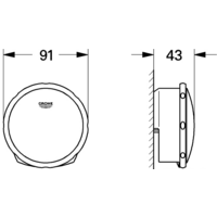 Донный клапан Grohe Talentofill 19952000 - Превью изображения №2 — Интернет-магазин samo.by