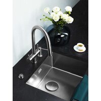 Кухонная мойка Omoikiri Tadzava 54-U/I-GM Ultra 4993267 (вороненая сталь) - Превью изображения №4 — Интернет-магазин samo.by